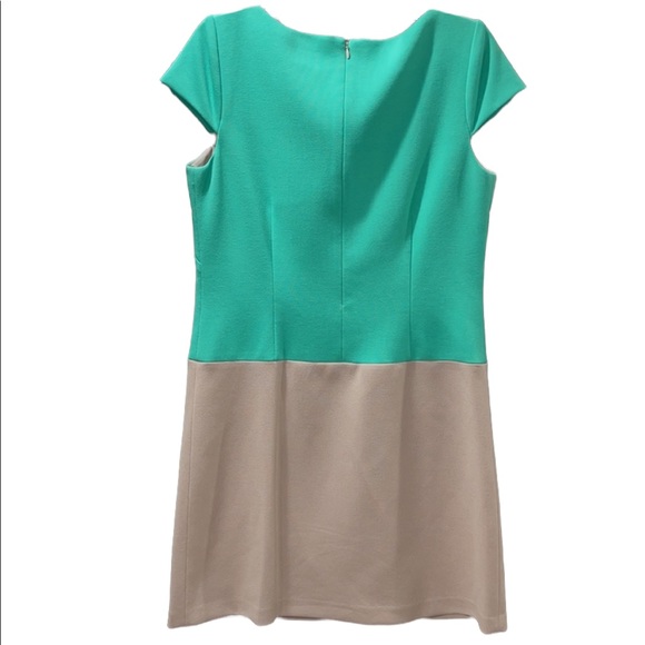 Eliza J Colorblock Shift Dress. Size 6 - Picture 4 of 10